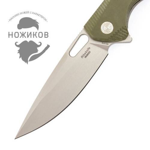 5891 Rike knife RK802G Green фото 8