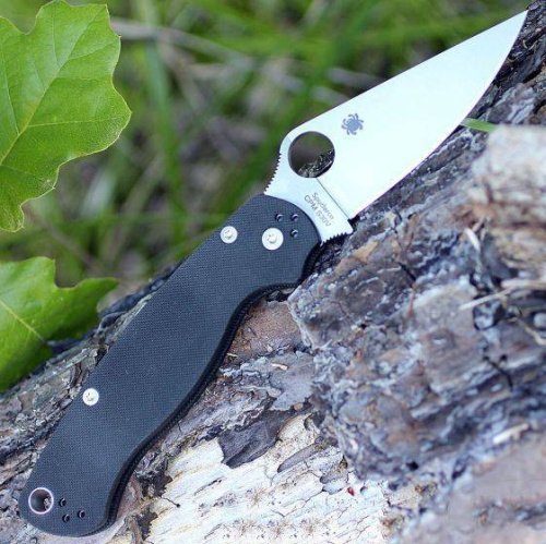 Складной нож Spyderco Para Military 2 Left Hand - 81GPLE2 фото 2