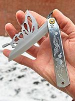 Складной нож Nagao Higonokami Butterfly