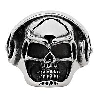  кольцо с черепом ZIPPO