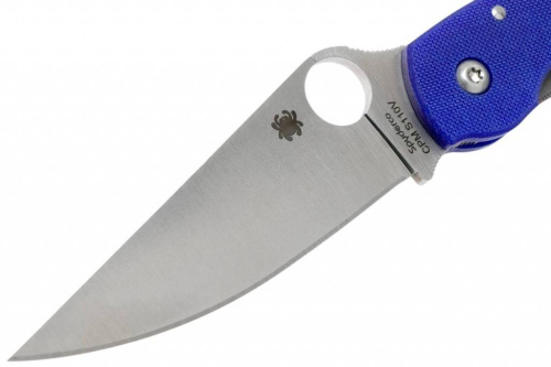 Складной нож Spyderco Military Blue C36GPDBL фото 6 Складной нож Spyderco Military Blue C36GPDBL фото 6